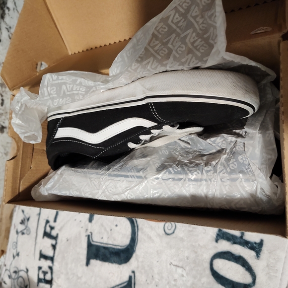 Black and White Sneakers - Picture 7 of 9